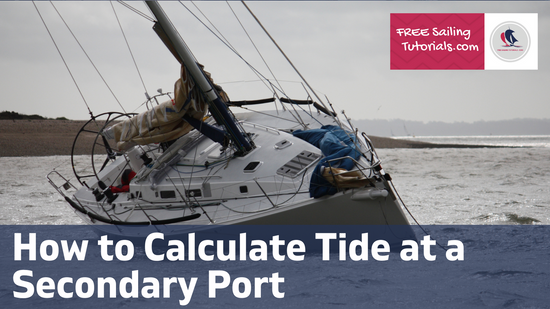 How to calculate tidal heights at secondary ports
